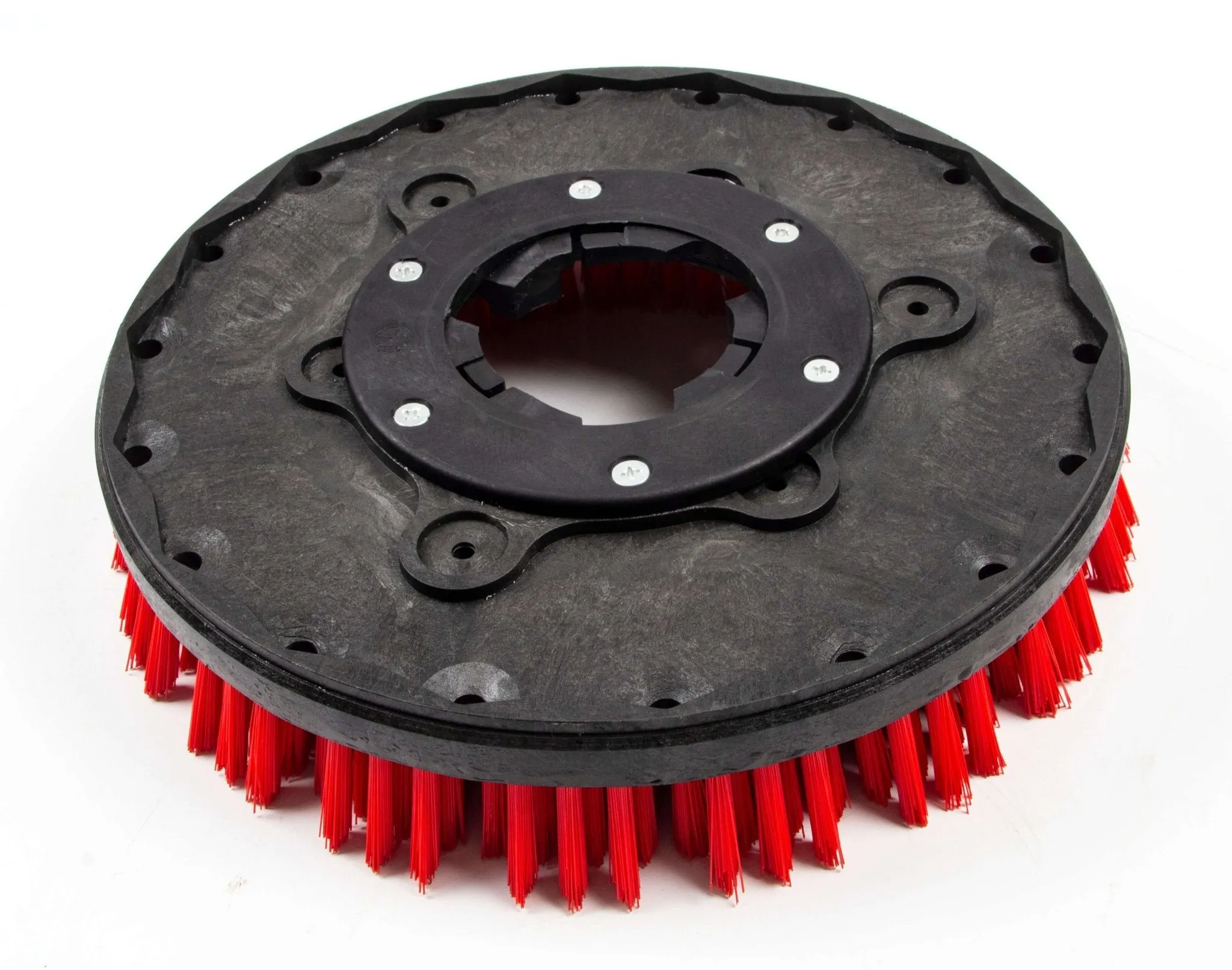 14" Heavy Duty Red Disk Scrub Brush for SUNMAX RT15 Floor Scrubber Machine