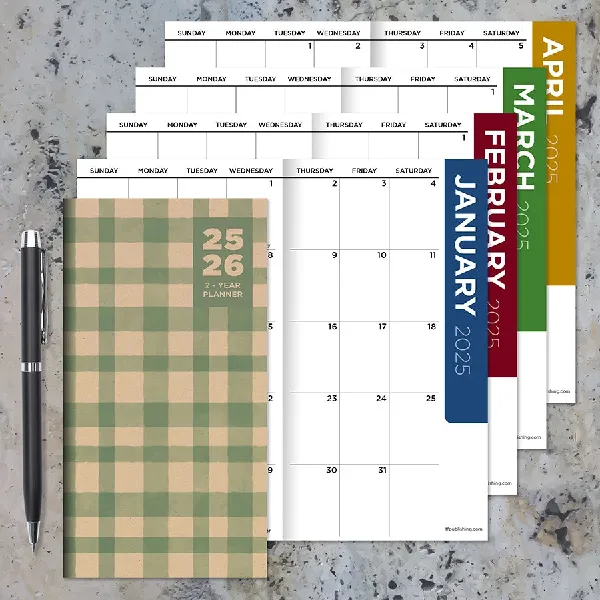 2025 Pocket Planner | Farmhouse Gingham