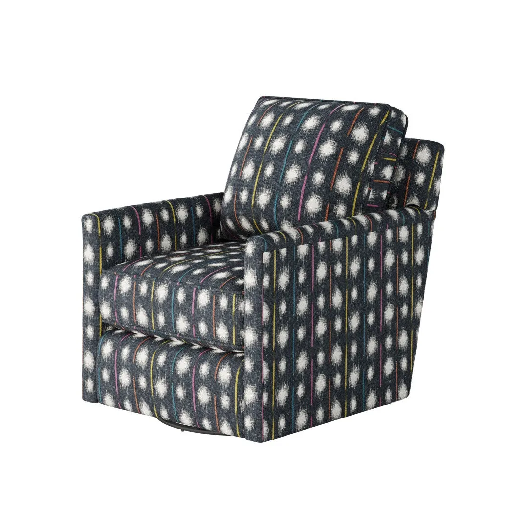 21-02G-C Transitional Swivel Glider Chair - Stylish Comfort with Reversible Cushions & Durable Fabric