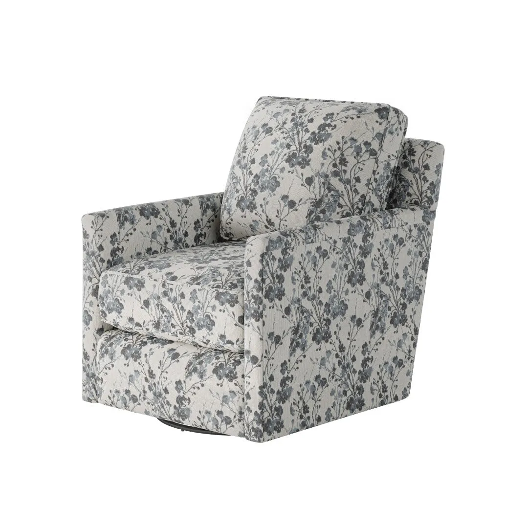 21-02G-C Transitional Swivel Glider Chair - Stylish Comfort with Reversible Cushions & Durable Fabric