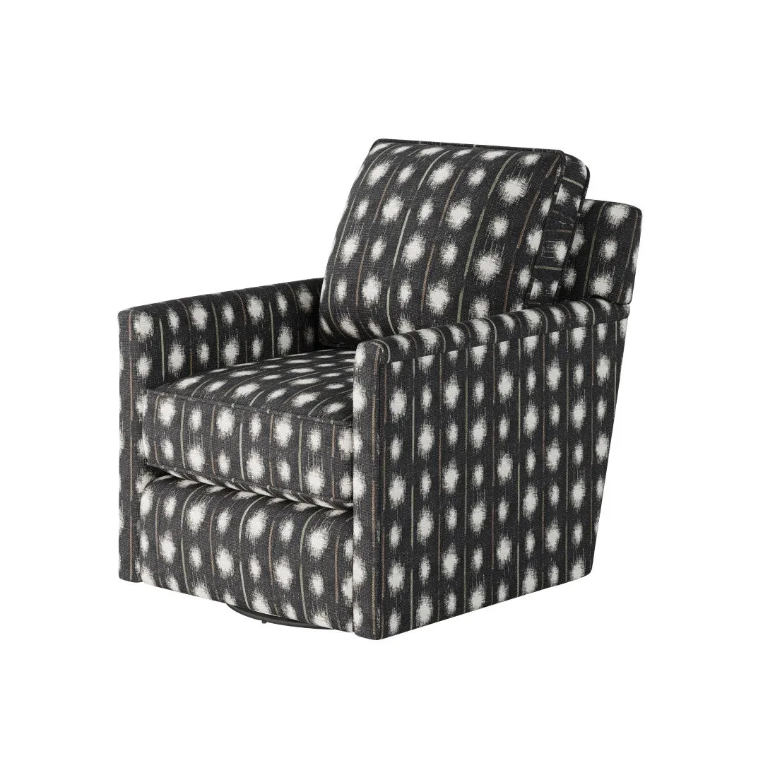 21-02G-C Transitional Swivel Glider Chair - Stylish Comfort with Reversible Cushions & Durable Fabric