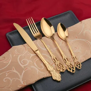 24pcs Stainless Steel Cutlery Set