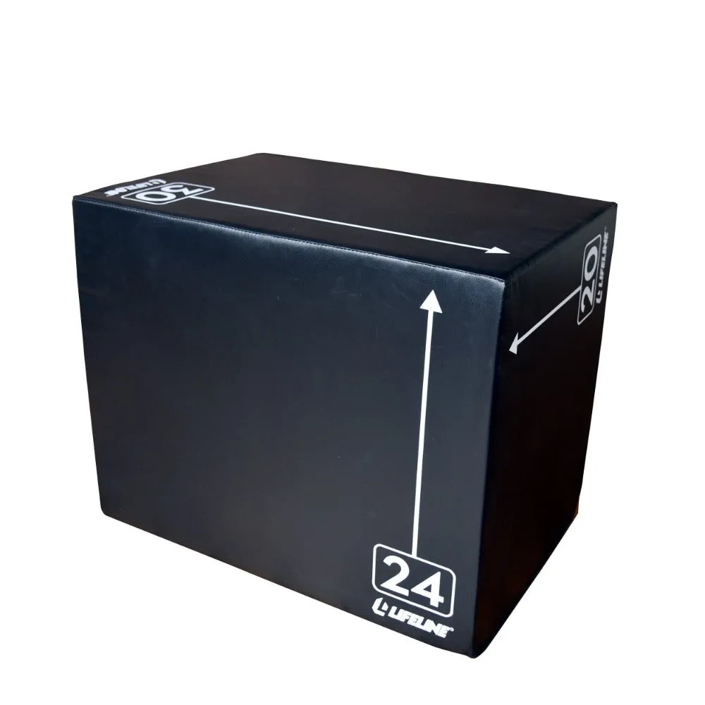 3-in-1 Foam Plyo Box - 20"-24"-30"