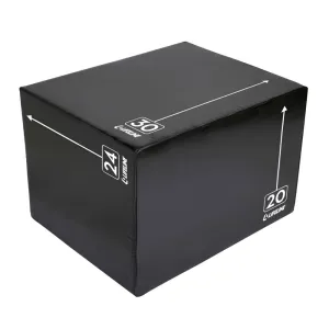 3-in-1 Foam Plyo Box - 20"-24"-30"