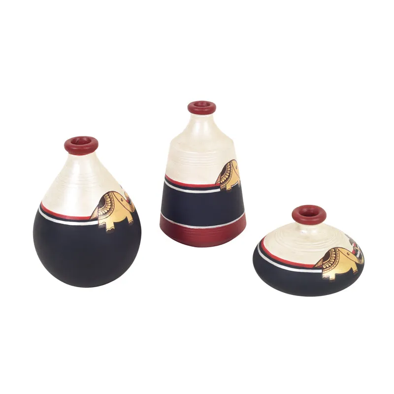 Agma Earthy Vase - Set Of Three