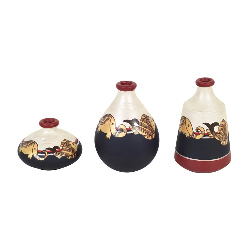 Agma Earthy Vase - Set Of Three