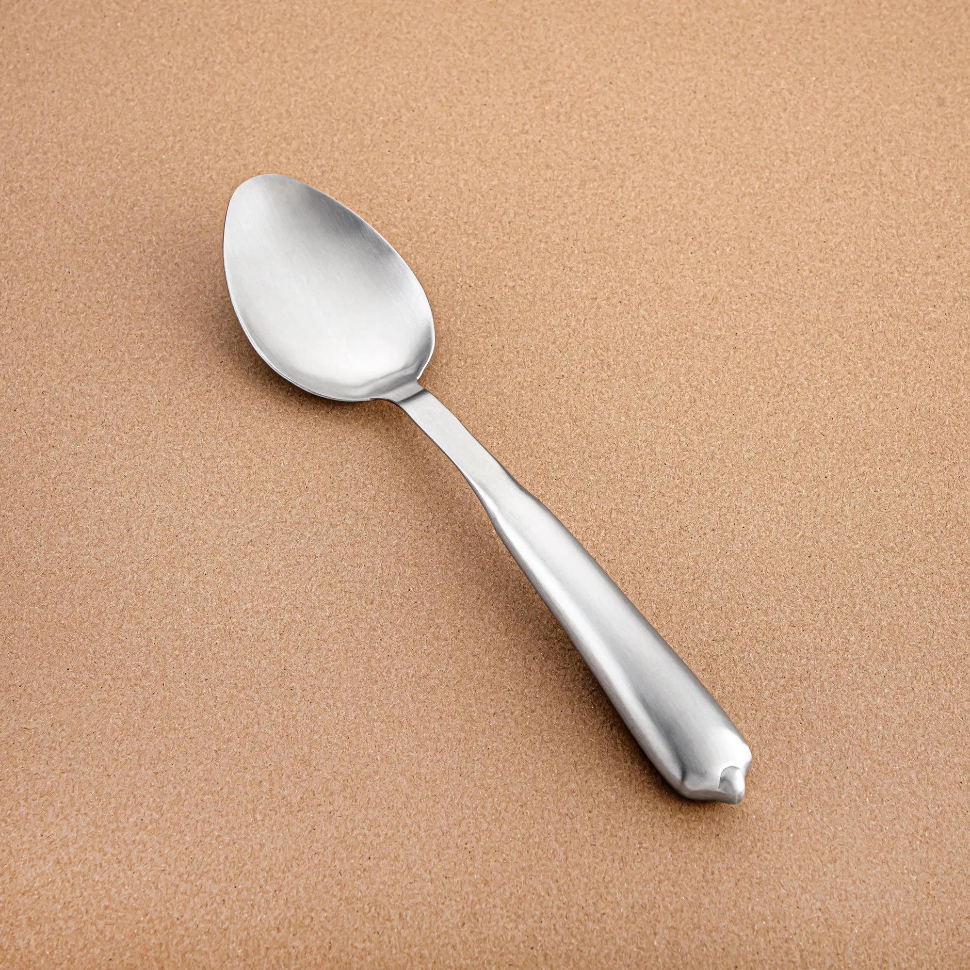 Almarjan Stainless Steel Pasting Spoon – Matt Finish, Silver CUT1620060