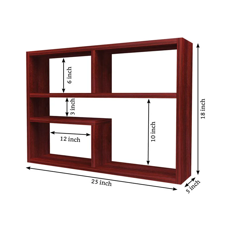 Amade Wall Shelf - Red