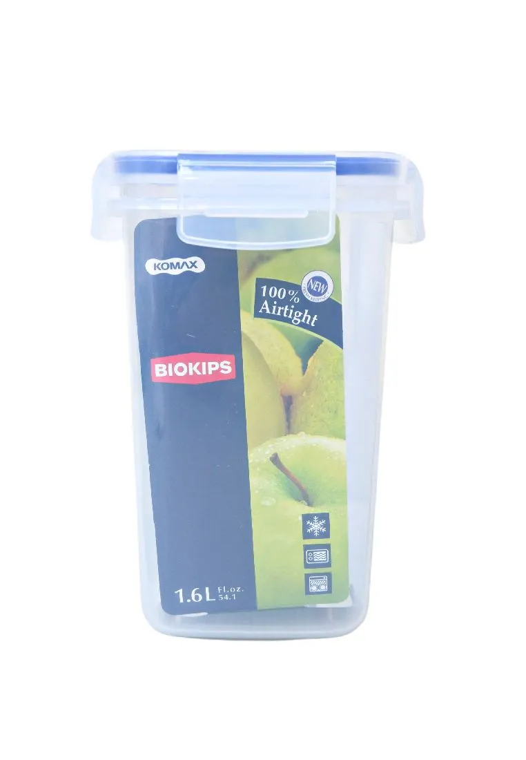 Anti-Bacterial Air Tight Rectangular Food Keeper - 1.6L