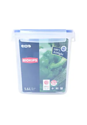 Anti-Bacterial Air Tight Rectangular Food Keeper - 1.6L