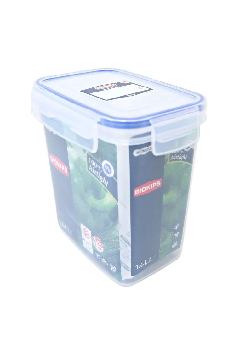 Anti-Bacterial Air Tight Rectangular Food Keeper - 1.6L