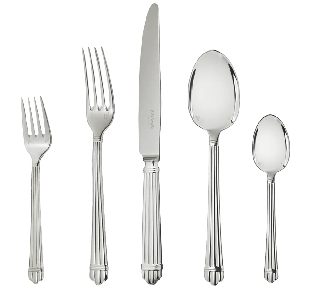 Aria - Silver Plated - Flatware (Set of 24)