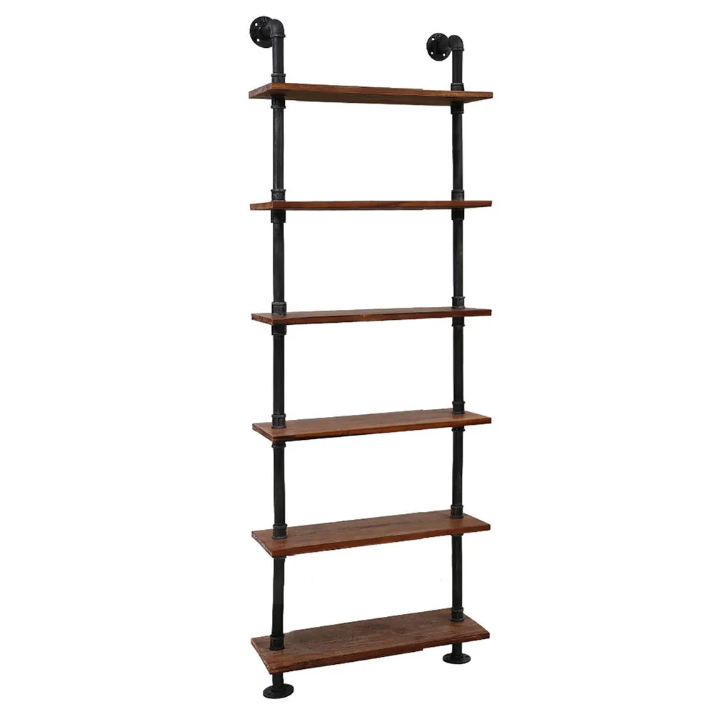 Artiss Floating DIY Pipe Shelf 6 Tiers - Ida