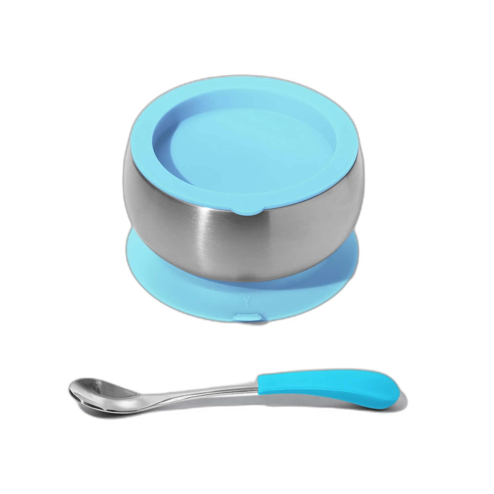 Avanchy Stainless Steel Baby Bowl With Spoon Combo   Air Tight Lid