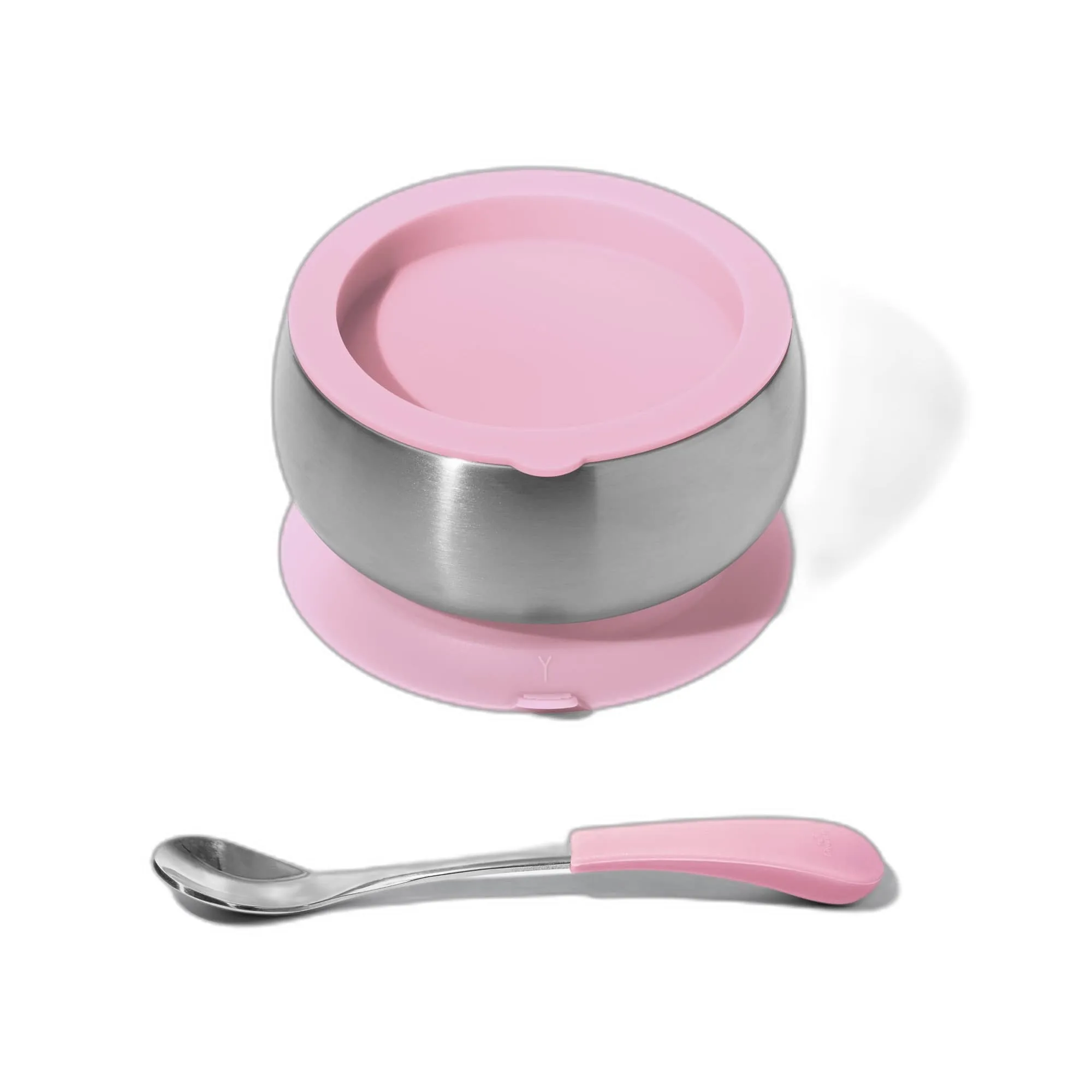 Avanchy Stainless Steel Baby Bowl With Spoon Combo   Air Tight Lid