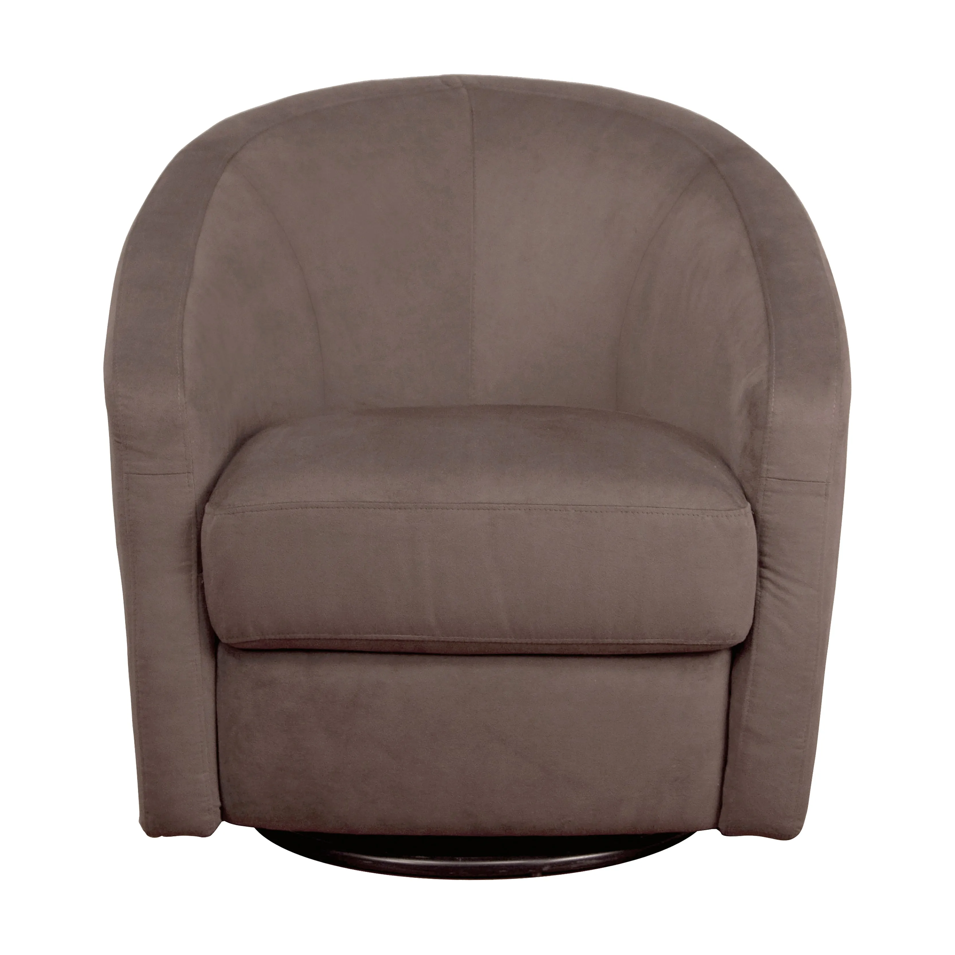 Babyletto Madison Swivel Glider In Slate Microsuede Fabric