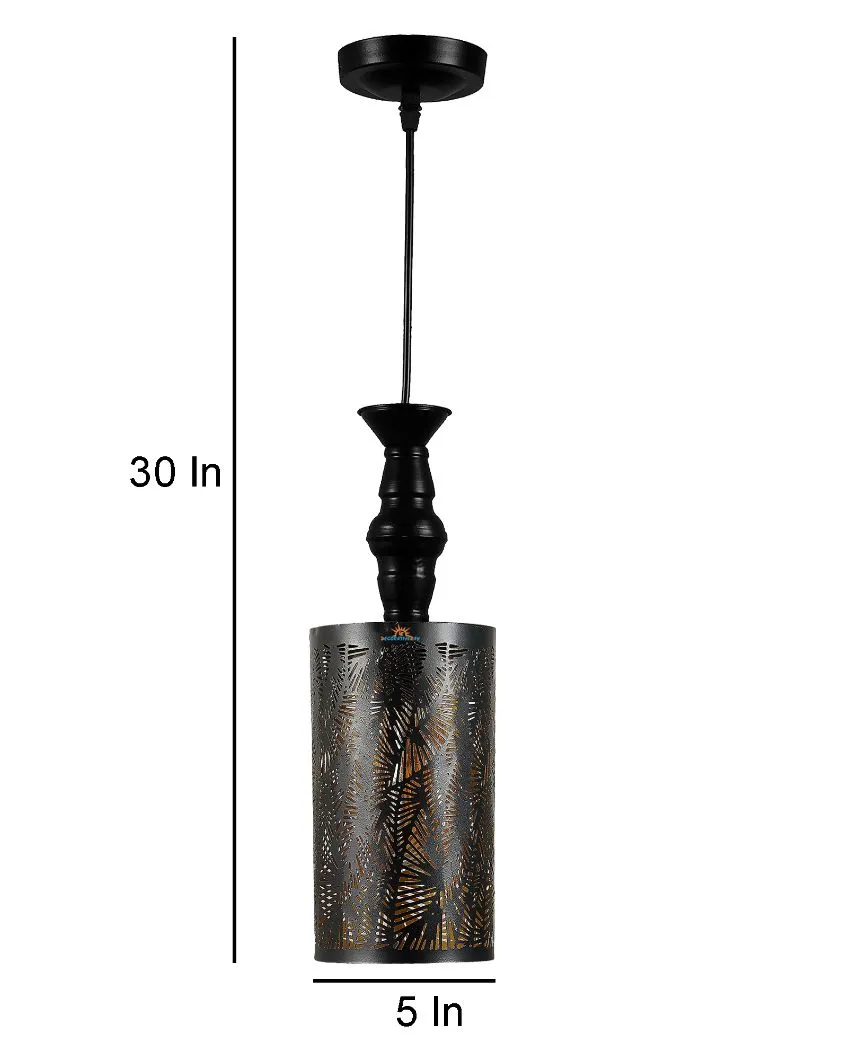 Beautiful Single Black Designer Hanging Ceiling Lamp