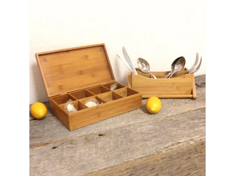 BergHOFF Bamboo 2pc Tea Box Set