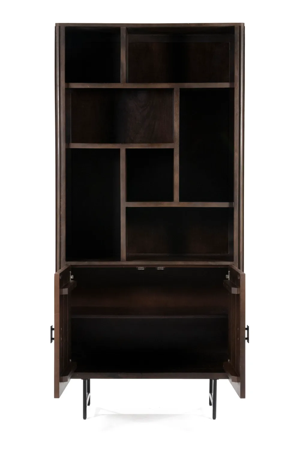 Brown Mango Wood Bookcase | Eleonora Remi