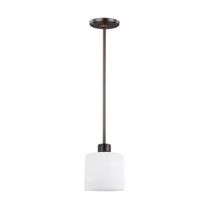 Canfield 6 in. Pendant Light Bronze Finish