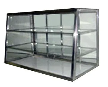 CARIB 2T Glass Bakery Display 3 Compartment