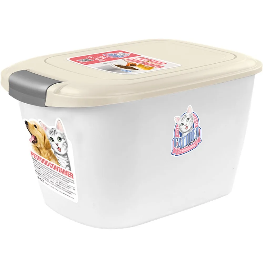 CatIdea Luxury Double Open Pet Food Container 10L