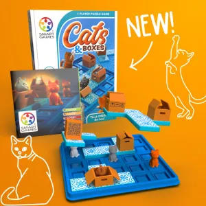 Cats & Boxes Puzzle Game