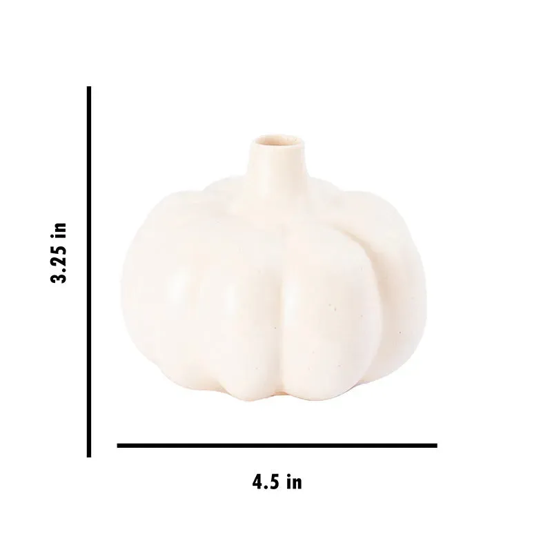 Classy Pumpkin Ceramic Handcrafted Flower vase