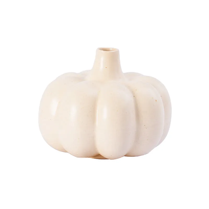 Classy Pumpkin Ceramic Handcrafted Flower vase