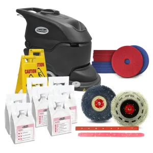 CleanFreak® 'Performer 20' Automatic Floor Scrubber Package