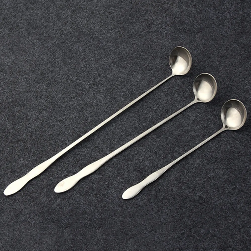 Cocktail Stirring Long-Handled Stainless Steel Bar Spoon