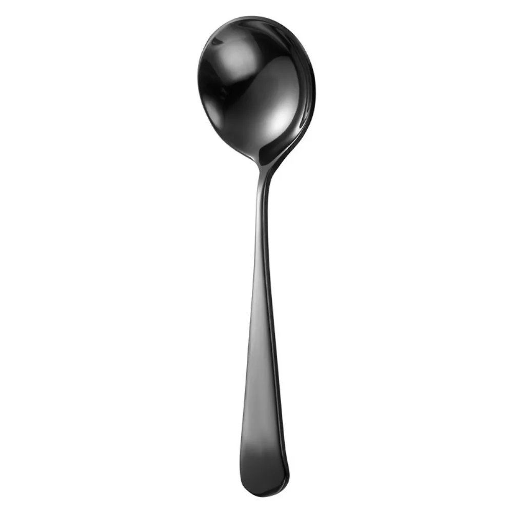 Colorful Stainless Steel Round Tea Spoon