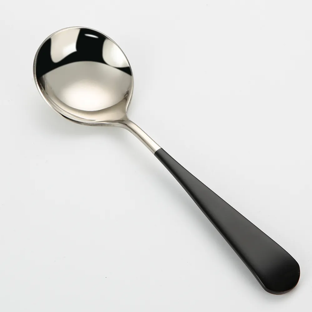 Colorful Stainless Steel Round Tea Spoon