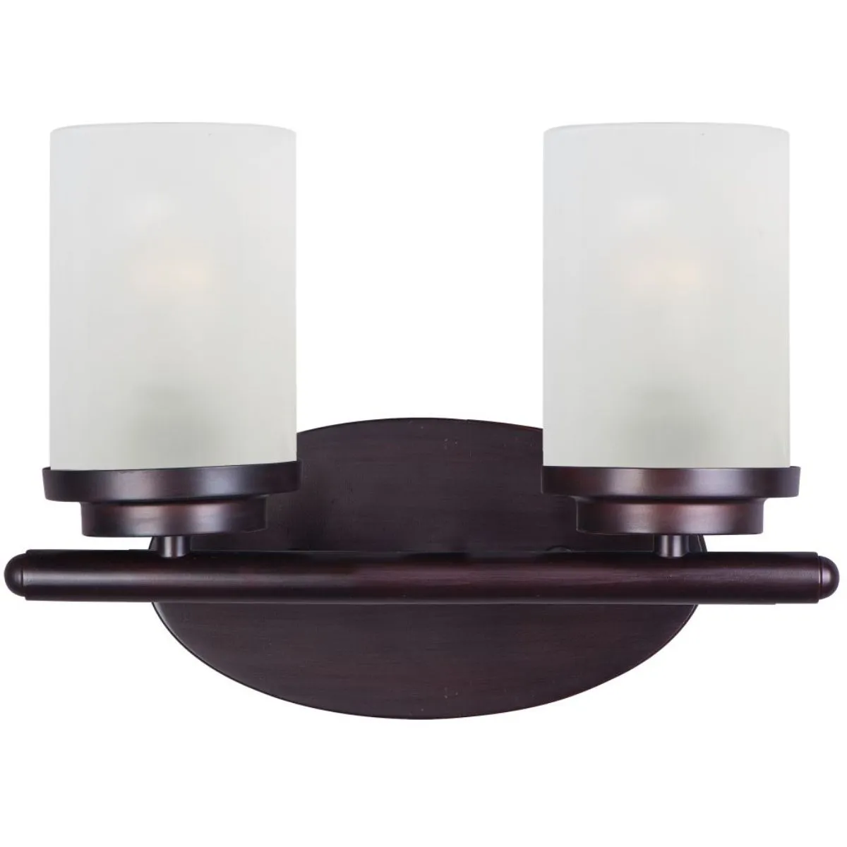 Corona 12 in. 2 Lights Vanity Light Oil-Rubbed Bronze Finish