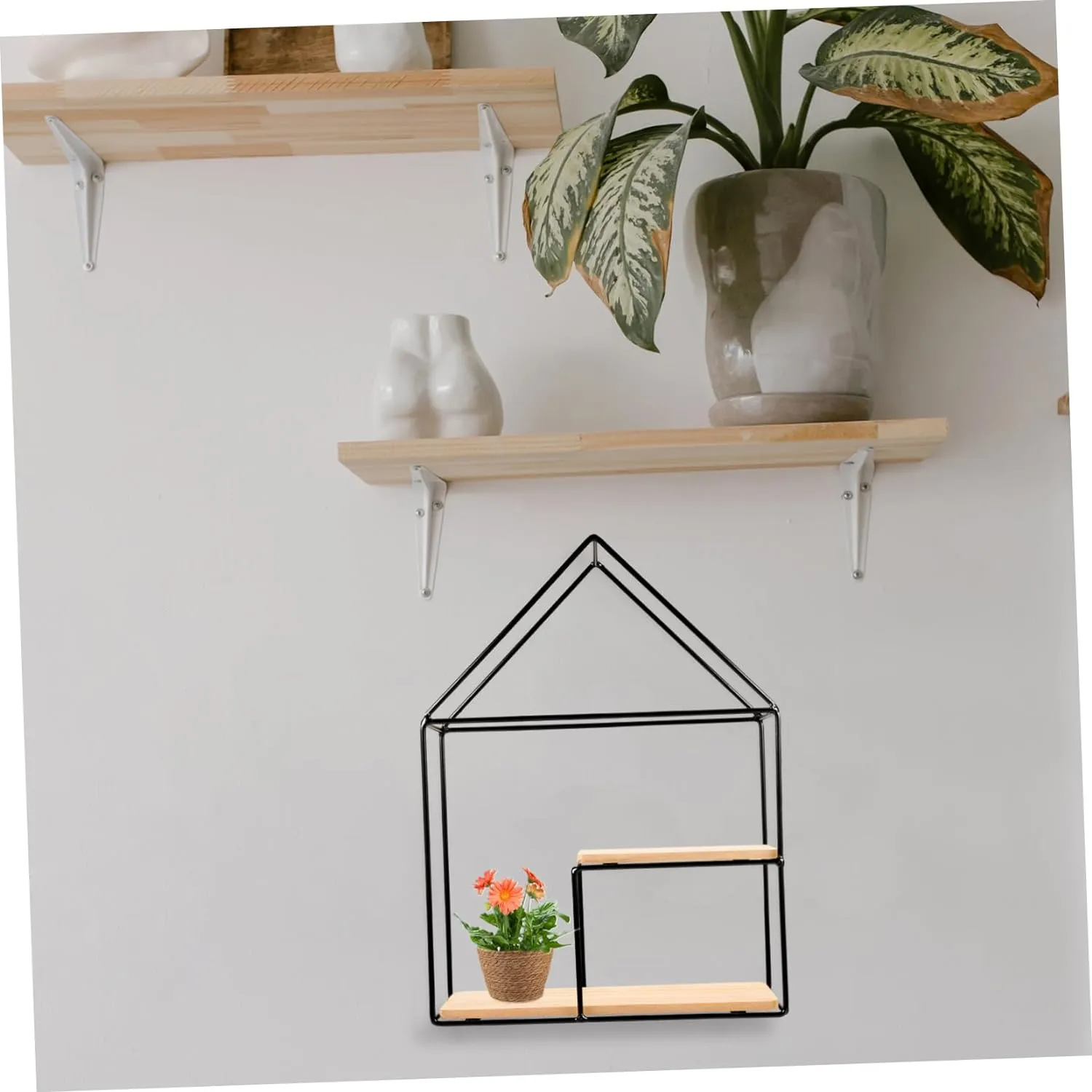 Decorative Wall-Mounted Hanging Decor Display Rack 10045 Amp-Yc25