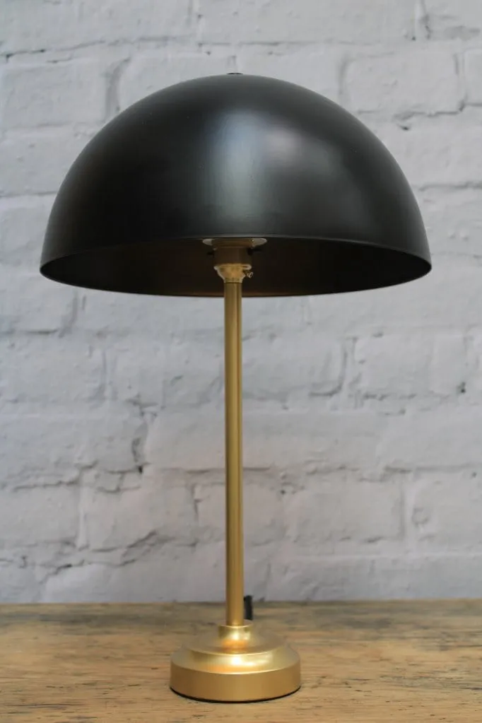 Dome Candlestick Table Lamp