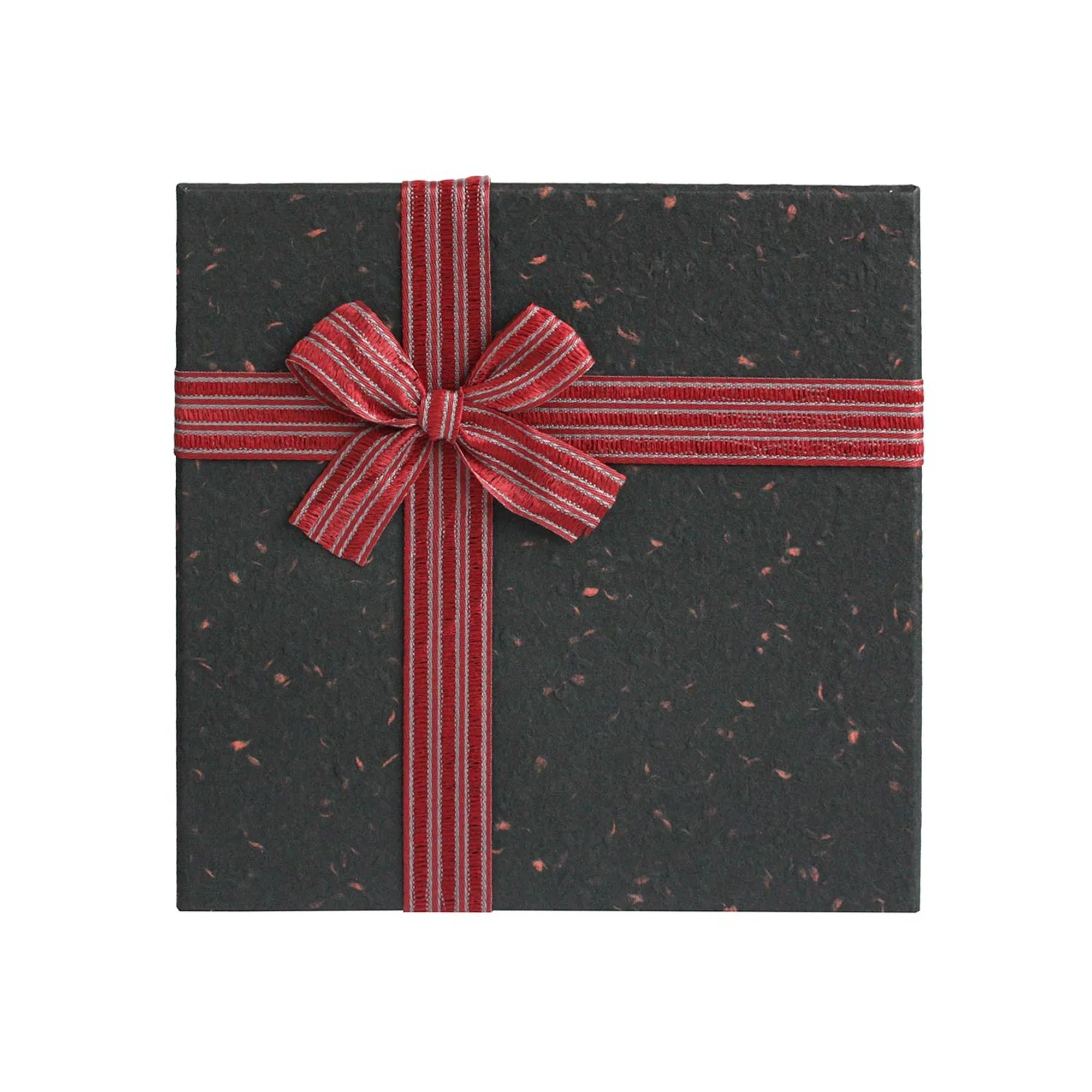 Elegant Burgundy/Black Gift Boxes - Set of 3