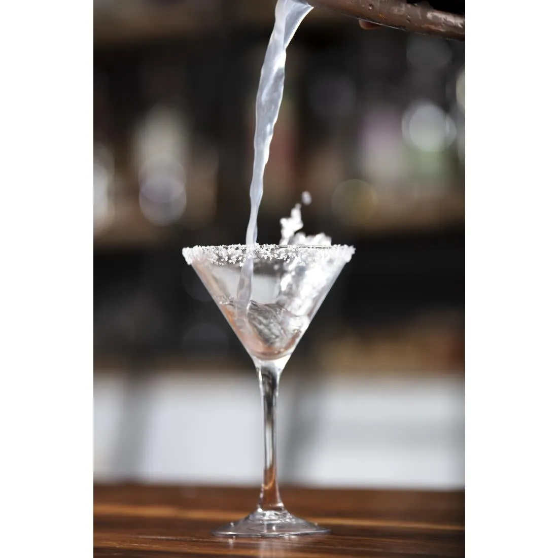 GF731 Olympia Bar Collection Crystal Martini Glasses 275ml (Pack of 6)