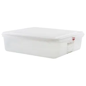 GN Storage Container 2/3 100mm Deep 9L pack of 6