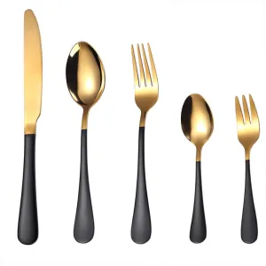 Gold Tableware Set