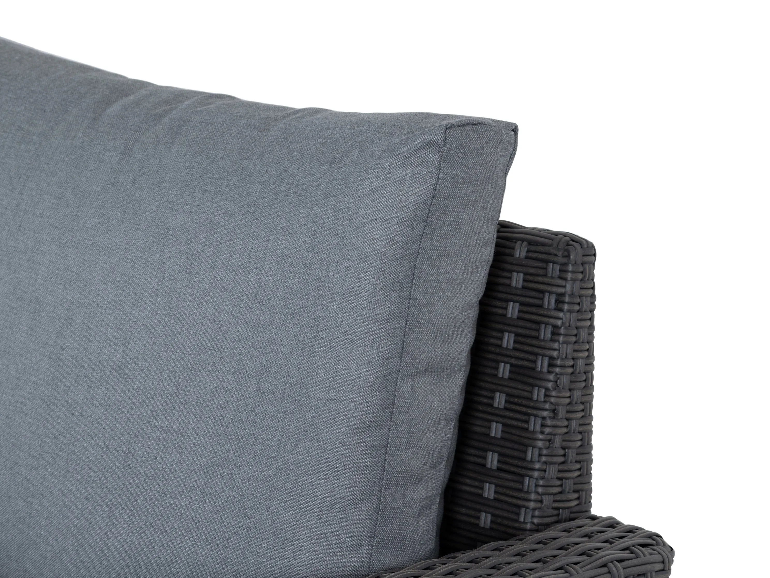 Grey Outdoor Sectional Right Arm Chair