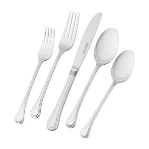 Henckels 1011358 65 Piece Stainless Steel Astley Flatware Set