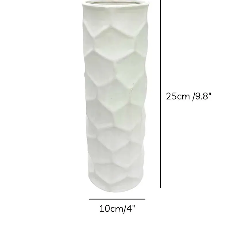 Honeycomb Pattern Vase