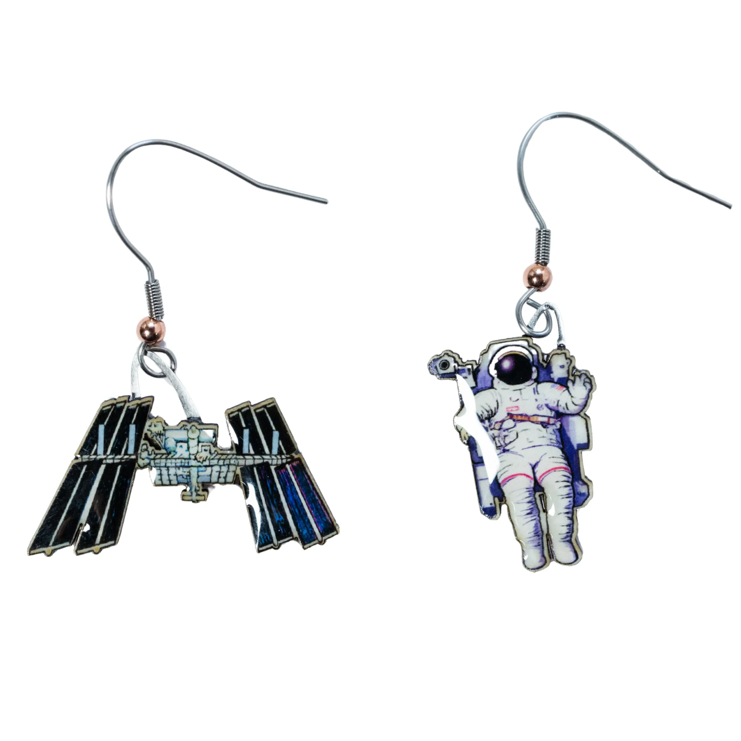 International Space Station Earrings