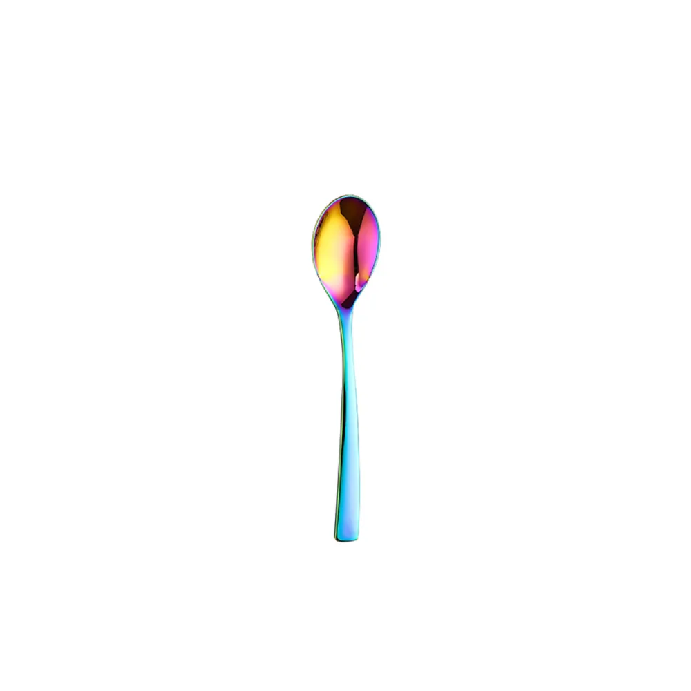 Kids Colorful Stainless Steel Dessert Spoons