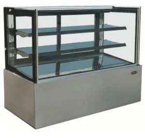 Kool-It 48" Floor Model Full Service Dry Display Case - 13.7 Cu. Ft. KBF-48D