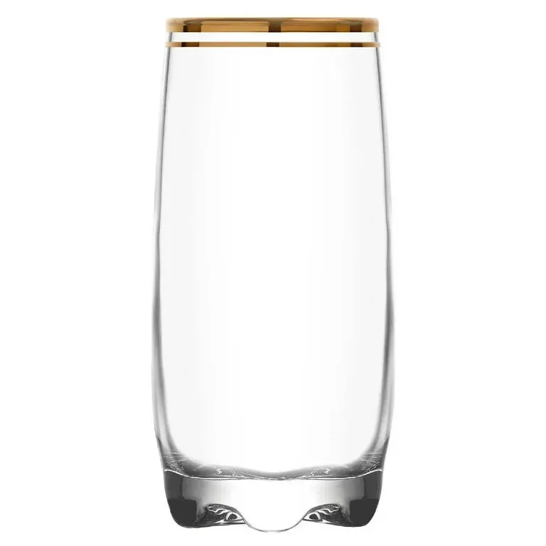 Lav Adora Long Drink Glass Set of 6, 6 Pcs, 13.25 Oz