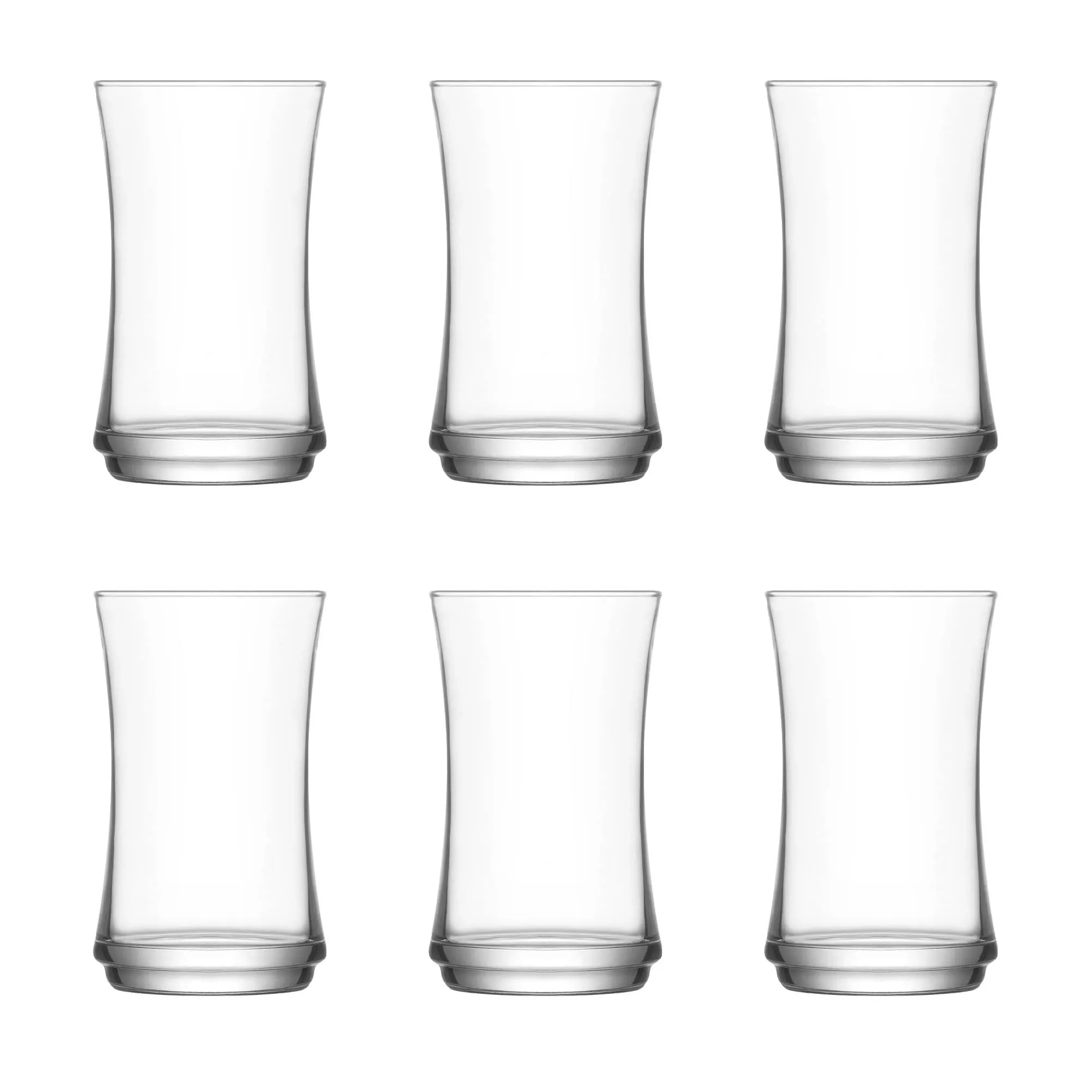 Lav Lune Highball Glass Set, 6 Pcs, 12.25 Oz (365 cc)