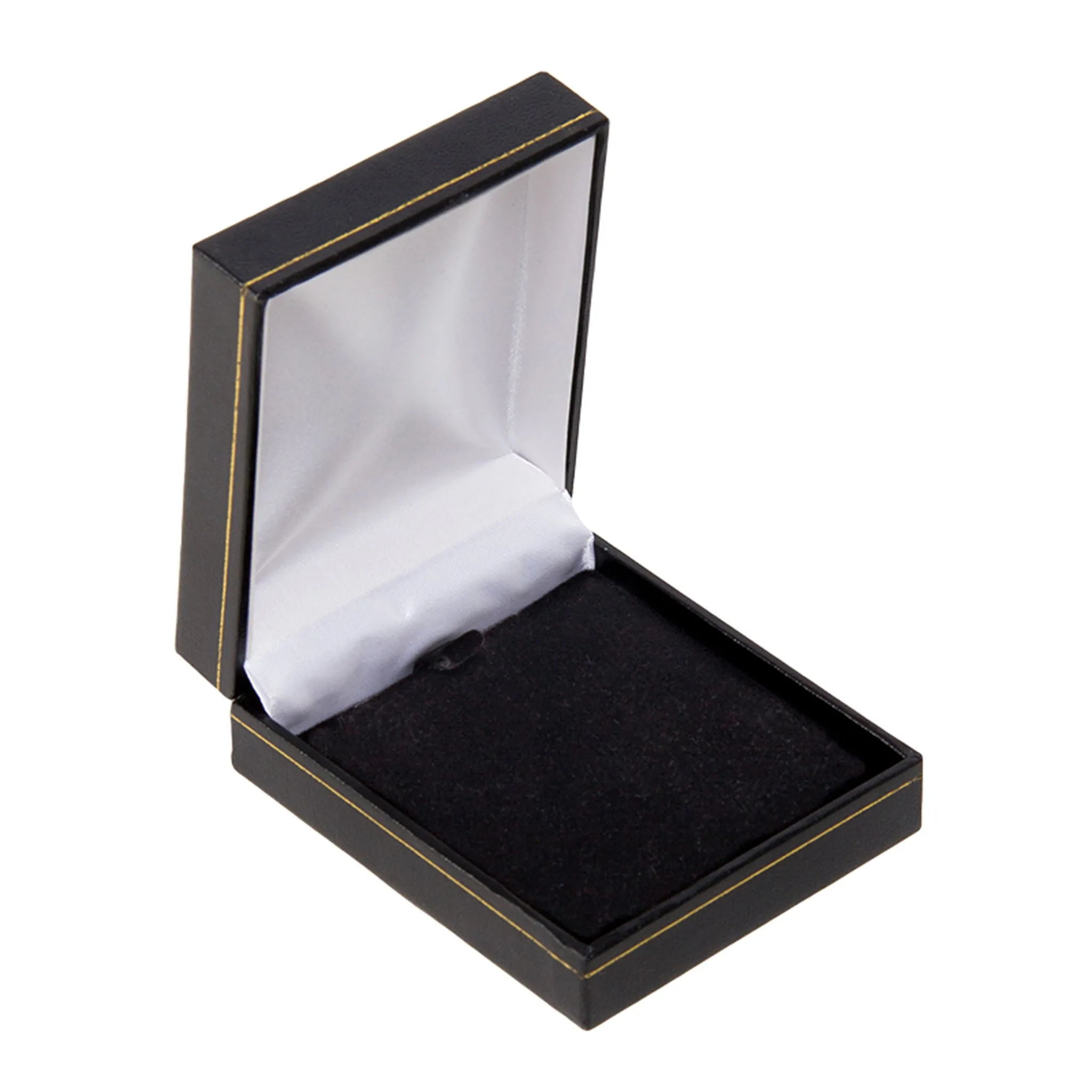 Leatherette Pendant Box Black