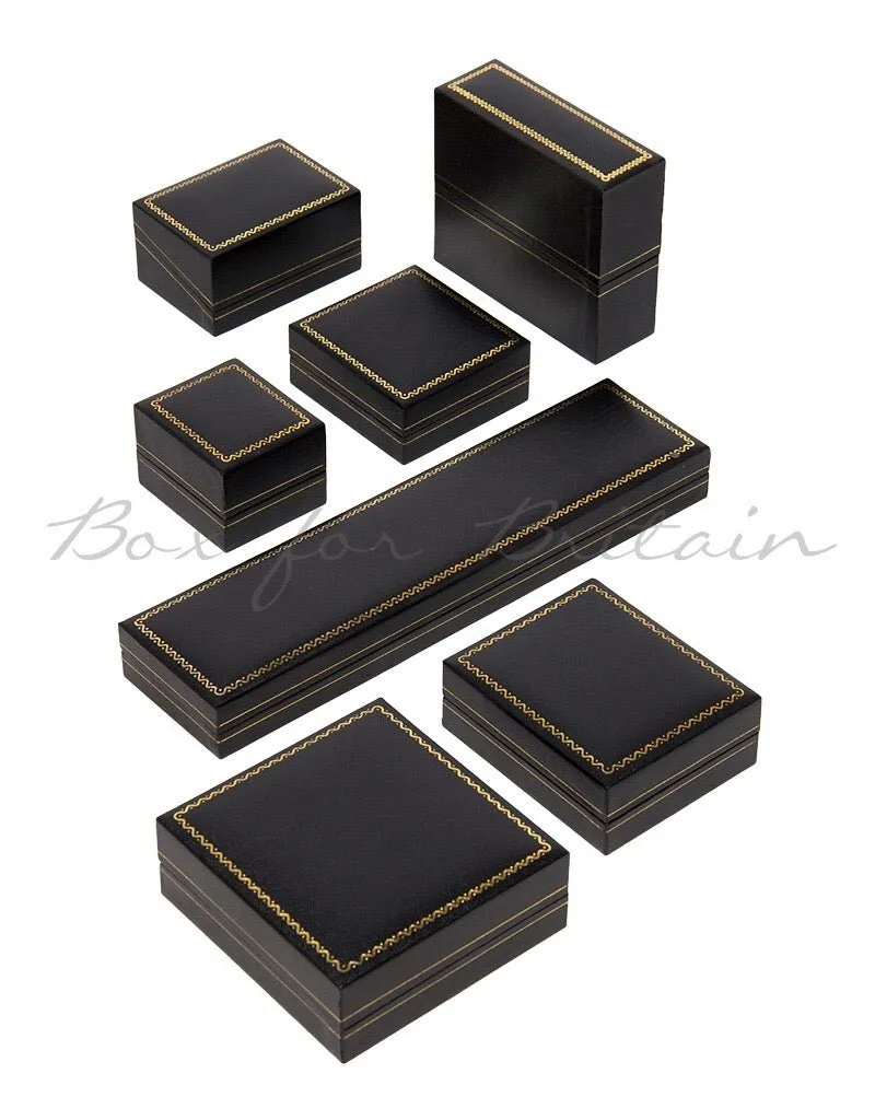 Leatherette Pendant Box Black